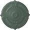 Ekena Millwork Attica Ceiling Medallion (Fits Canopies up to 3 3/4"), Hand-Painted Cloud Burst, 39 1/2"OD x 2 1/2"P CM39ATCBF - alternate 1